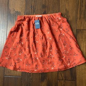 Hollister Floral Printed Skirt